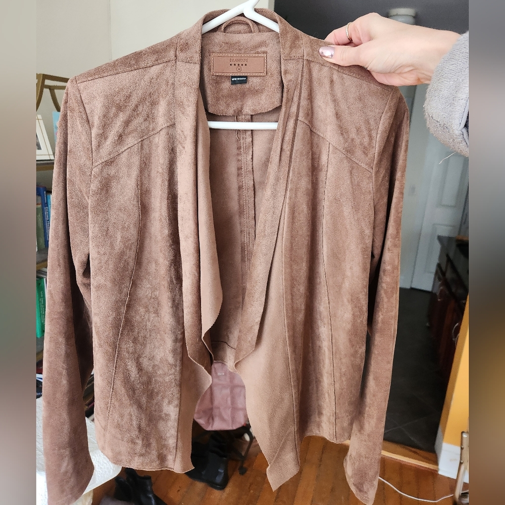 Blank NYC Faux Suede Jacket